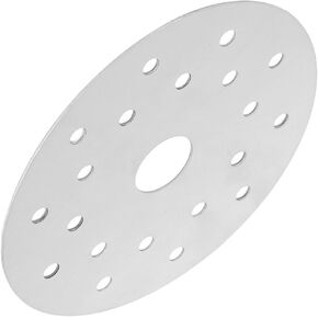 موزع للحرارة، قرص تحويل حثي من الفولاذ المقاوم للصدأ، توزيع متساوي للحرارة لموقد الغاز والموقد الزجاجي (قطر 16.5 سم / 6.5 بوصة) in Kuwait