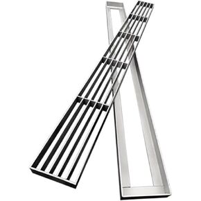 304 Stainless Steel Heavy Duty Bar Grating for Garden Drainage, Metal Gutter Grate Plate, 39.4x11.8in Sewer Cover for Yard & Outdoor Use in Kuwait
