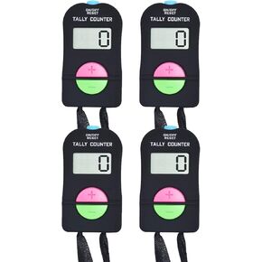 VANVENE Electronic Hand Clicker Counter,Easy to Operate Tally Counter, Supermarket People Flow Manual Additio Subtraction Counter Clicker,for Golf/Football Sports in Kuwait