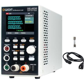 OWON Programmable DC Electronic Load OEL1515, DC 150V 15A Maximum 150W, USB/RS232, CV CC CR CP 4 Operation Modes, 5kHz Dynamic, Lab Bench Power Tester with 2.8" TFT Color LCD Display in Kuwait