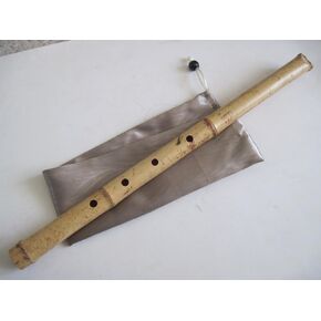1.8 Pentatonic Shakuhachi 5 Holes - Voicing has Buffalo Horn Flake inlet - Traditional Zen Instrument in Saudi Arabia