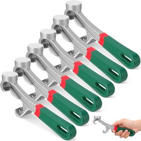 3 Pack 5 Gallon Bucket Opener Tool Heavy Duty Aluminum Paint Can Bucket Lid Opener 8.5 Inch Wrench Non Slip Rubber Handle Grip Durable Pail Remover for Home Industrial Workshop Metal Tool in Kuwait