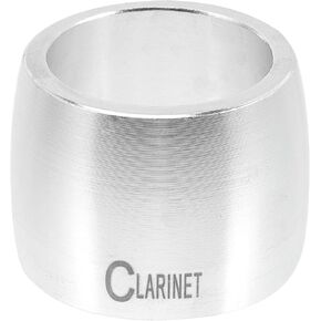 مشبك معدني من Luxshiny Alto Saxophone بمشبك معدني فضي اللون لقطعة الفم ألتو ساكس، ملحق الساكسفون مناسب لآلات الرياح وأداء الموسيقى in Kuwait