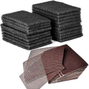 CUSINIUM 20-Pack Griddle Cleaning Pads + 40-Pack Grill Screens - Griddle Cleaning Accessories Bundle in Kuwait