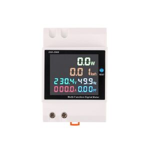 مراقب التيار المتردد 110 فولت 220 فولت 380 فولت 100A الجهد الحالي عامل الطاقة نشط كيلوواط ساعة مقياس الطاقة الكهربائية فولت أمبير D52-2066 in Kuwait