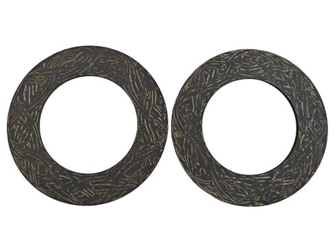 Replacement FP5533 1805010 Friction/Clutch Disc OD 5.5" X ID 3.375" X Thickness 0.128" Fits Bu-sh Ho-g 64651 64561BH 91561 Fits Wal-ters-Che-id 168556 Clutch Disc (2Pack) in Kuwait