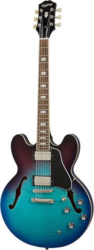Epiphone ES335 شكل علوي شبه مجوف، انفجار شاي التوت in Saudi Arabia