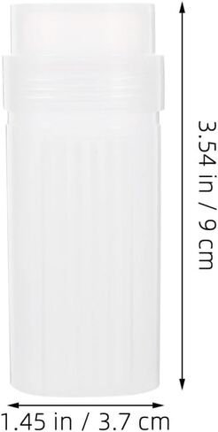 Yardwe 3pcs Plastic Slide Staining Jars with Lid round Microscope Slide Storage Containers for Laboratory Use for Pathology and Chemistry Samples in Saudi Arabia