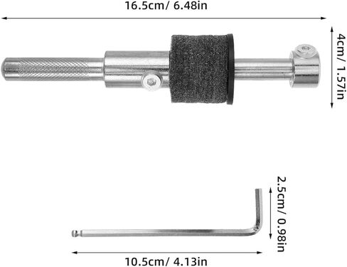 Milisten Cymbal Stacker Mount Arm with Threaded Clamp for Drum Rack Snare Drum Cymbal Mount Extension Percussion Hardware Accessory in Saudi Arabia
