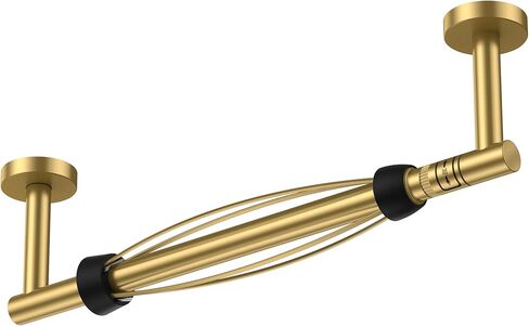 FORIOUS Paper Towel Holder Under Cabinet, SUS304 Wall Mounted Commercial Paper Towel Holder, One-Handed Tear Hanging Paper Roll Holder with Ratchet Mechanism for Kitchen Bathroom Matte Black in Kuwait