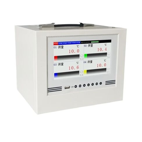 Handheld Portable Multi-Channel Temperature and Humidity Recorder, Inspection Instrument, Test Instrument, RS485 Data(4 Channels) in Kuwait