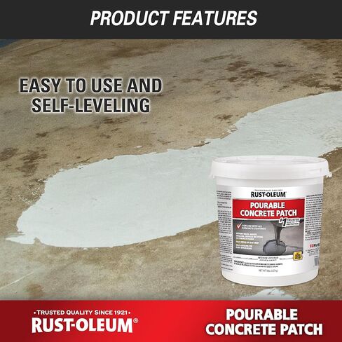 Rust-Oleum 369667 Pourable Concrete Patch, 5 lb Pail in Kuwait