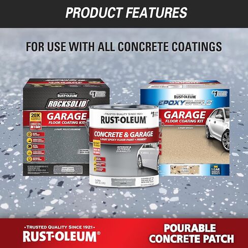 Rust-Oleum 369667 Pourable Concrete Patch, 5 lb Pail in Kuwait