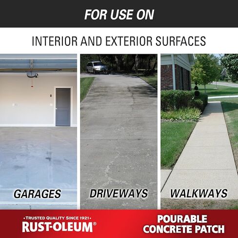 Rust-Oleum 369667 Pourable Concrete Patch, 5 lb Pail in Kuwait