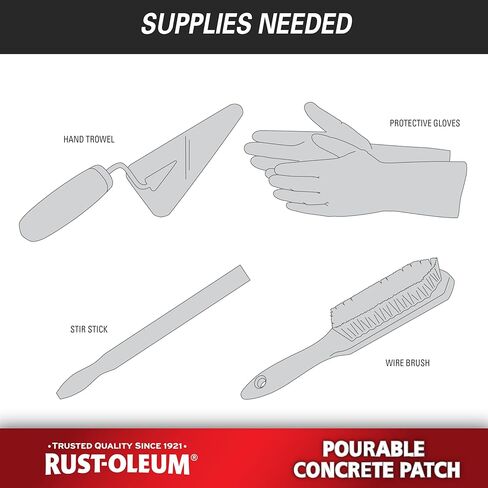 Rust-Oleum 369667 Pourable Concrete Patch, 5 lb Pail in Kuwait