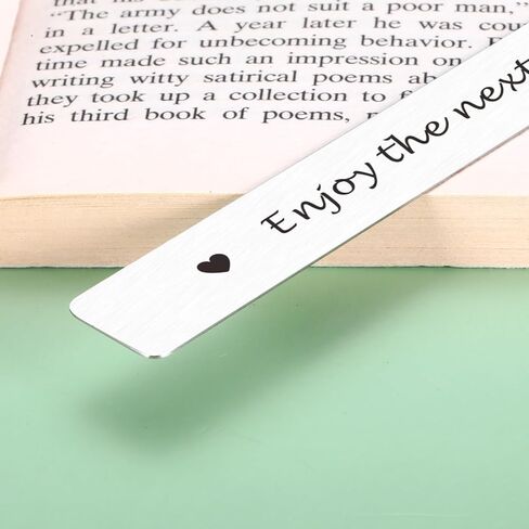 College Graduation Gifts for Women, 2025 Graduation Bookmarks, Retirement Leaving Gifts for Women Men, Farewell Gift for Coworkers, Bookish Gift for Book Lovers, Enjoy The Next Chapter in Saudi Arabia