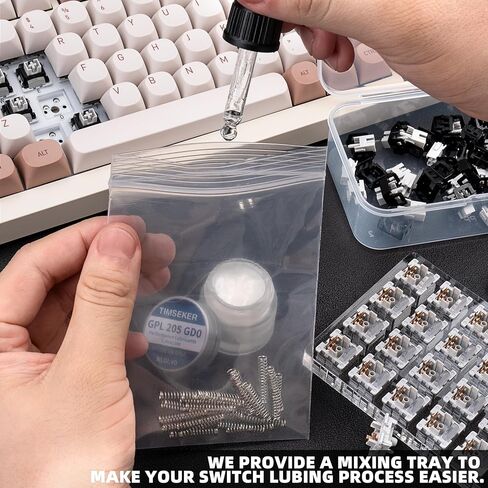 طقم تشحيم لوحة المفاتيح - GPL 205G0 0.17oz/5g وGPL 105 0.17oz/5g لمفاتيح لوحة المفاتيح الميكانيكية وتشحيم النوابض in Kuwait