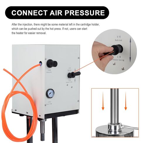 Lab Equipment Automatic Air Flexible Denture Machine ValplastTooth Making Machine in Kuwait