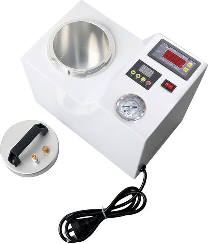 Dental Laboratory Automatic Digital Pressure Polymerizer Polymerization Machine with Air Pump for Repair Denture Base in Kuwait