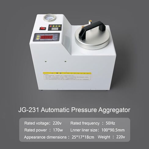 Dental Laboratory Automatic Digital Pressure Polymerizer Polymerization Machine with Air Pump for Repair Denture Base in Kuwait