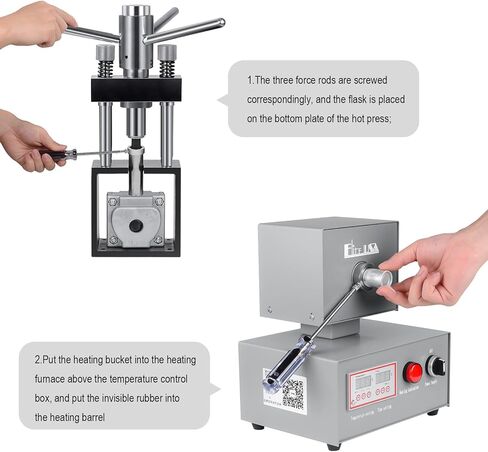 REEHUT 350W Automatic Dental Lab Flexible Denture Machine Valplast System for Heating The Flexible Material in Kuwait