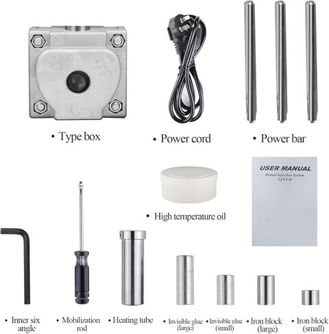 Automatic Flexible Denture Machine 350W Lab Equipment Electric Hydraulic Press Injection System Molding Machine in Kuwait