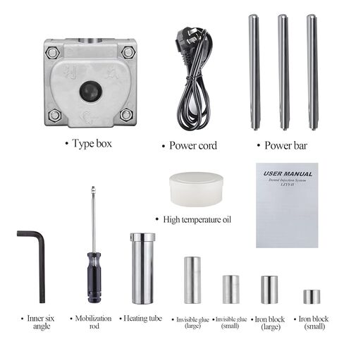 Automatic Dental Reminder Temperature Control Flexible Denture Injection System in Kuwait