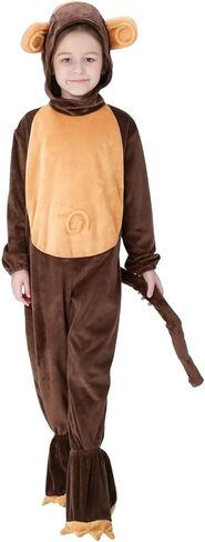 Animal Costumes Onesies for Kids with Hood Sleepwear Cute Halloween Cosplay in Kuwait