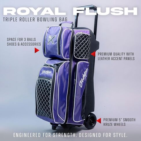 حقيبة بولينج KR Strikeforce Royal Flush ثلاثية الأسطوانة - الولايات المتحدة الأمريكية in Saudi Arabia