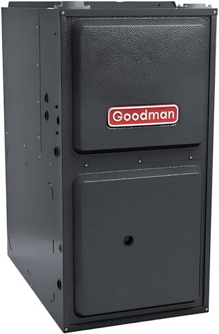 فرن غاز Goodman 96% 80,000 BTU ذو مرحلتين - عرض 21 بوصة - تدفق علوي/أفقي | R32، 9 سرعات، سخان غاز HVAC in Saudi Arabia