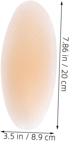 minkissy 2 Pairs Silicone Calf Protector Pads Self-Adhesive Leg Pads Kit Skin Color Anti-Chafing for Women Leg Shape Correction and Sports Use in Saudi Arabia
