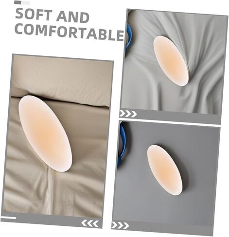minkissy 2 Pairs Silicone Calf Protector Pads Self-Adhesive Leg Pads Kit Skin Color Anti-Chafing for Women Leg Shape Correction and Sports Use in Saudi Arabia