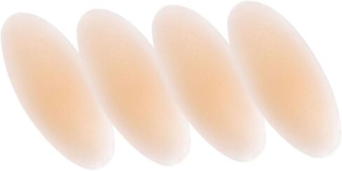 PartyKindom Silicone Self-Adhesive Calf Pads and Thigh Anti-Chafing Leg Protectors, Skin Color, One Size Fits, Soft Leg Support for Men and Women, 2 Pairs in Saudi Arabia