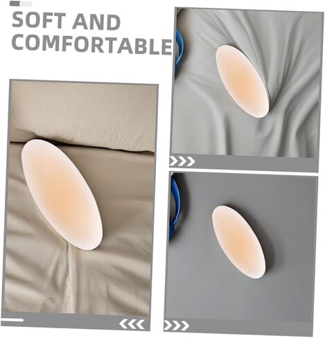 PartyKindom Silicone Self-Adhesive Calf Pads and Thigh Anti-Chafing Leg Protectors, Skin Color, One Size Fits, Soft Leg Support for Men and Women, 2 Pairs in Saudi Arabia