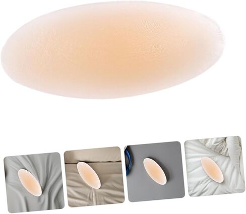 PartyKindom Silicone Self-Adhesive Calf Pads and Thigh Anti-Chafing Leg Protectors, Skin Color, One Size Fits, Soft Leg Support for Men and Women, 2 Pairs in Saudi Arabia