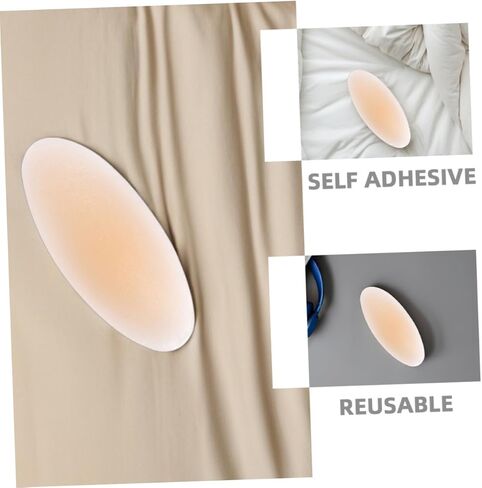 Silicone Leg Pads Self-Adhesive Calf and Thigh Anti-Chafing Patches Skin Color for Men and Women Leg Shape Correction Set in Saudi Arabia