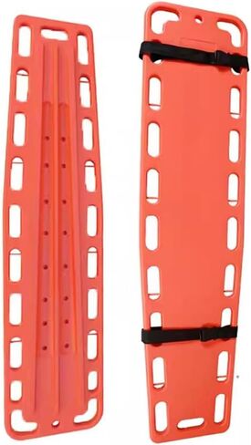 Lifeguard Spine Board - Foldable Float Stretcher, Durable Plastic Backboard, 350Lb Weight Capacity, Lightweight & Portable Rescue Equipment for Water Safety in Saudi Arabia