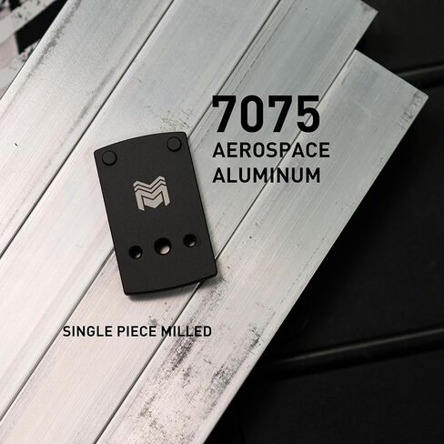 Monstrum 7075 سلسلة تتوافق مع لوحة تركيب النقطة الحمراء لنماذج غلوك غير MOS | متوافق مع RMSc + Holosun K/407k/507k نقاط حمراء للبصمة in Kuwait