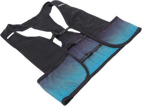 Zunate Running Hydration Vest with 2 Water Bottles, Lightweight Breathable Jogging Pack Featuring 3L Storage Capacity and Reflective Strips for Night Visibility in Saudi Arabia