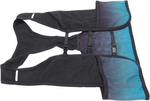 Zunate Running Hydration Vest with 2 Water Bottles, Lightweight Breathable Jogging Pack Featuring 3L Storage Capacity and Reflective Strips for Night Visibility in Saudi Arabia