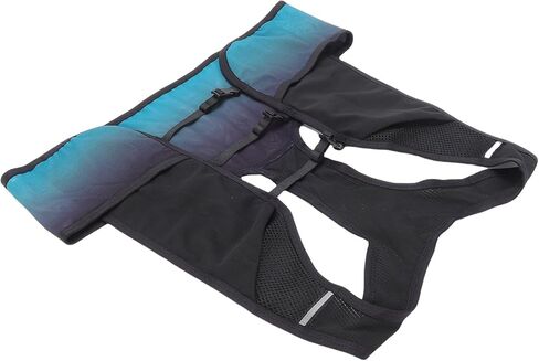 Zunate Running Hydration Vest with 2 Water Bottles, Lightweight Breathable Jogging Pack Featuring 3L Storage Capacity and Reflective Strips for Night Visibility in Saudi Arabia
