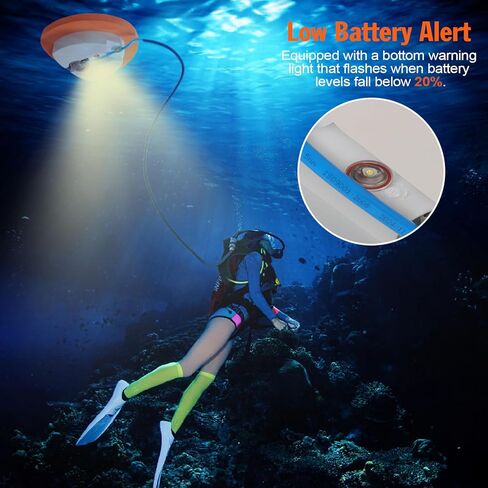Dual-User Battery Scuba Diving System, Support 2 Divers Diving Ventilator with 2 60ft Hoses & Regulators, Rechargeable Tankless Dive System with 5.5H/6-7H/7-10H Usage Time in Saudi Arabia