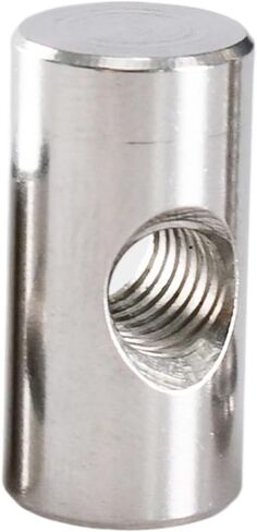 صامولة البرميل، صامولة البرميل M4 M5 M6 304 مسامير من الفولاذ المقاوم للصدأ، دبوس وتد أسطواني، أثاث خشبي، قفل طويل (M4x14 (20 قطعة)) in Kuwait