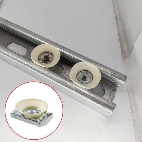 CHENJIN 6PCS 1/4 inch 20 Tapered Nut Bowl Shaped Zinc Plated Finish Stud Slot Threaded Nut Silver in Saudi Arabia
