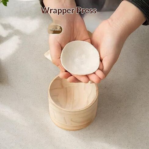 Dough Presser Dumpling Skin Pressing Tool Dumpling Skin Maker Empanada Maker Press Home DIY Bao Bun Empanada Mold Making Tool in Saudi Arabia