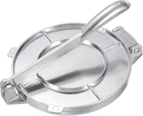 uxcell Aluminium Alloy Dough Press Taco Maker Taco Press Kitchen Utensil Tool for Cooking Chef Black in Saudi Arabia