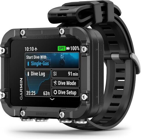 Garmin Descent™ X30, Rugged Dive Computer, Surface GPS, Button Controls, Vibrant 2.4-inch Color Display, Up to 30 Hours of Battery Life in Saudi Arabia