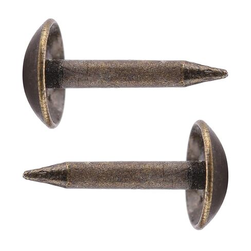 100pcs Thicken Iron Nails for Wooden Furniture Drum Door with Sturdy Material (6 * 12MM) in Saudi Arabia