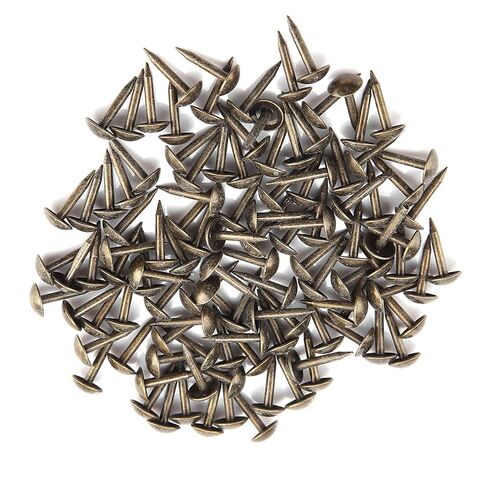 100pcs Thicken Iron Nails for Wooden Furniture Drum Door with Sturdy Material (6 * 12MM) in Saudi Arabia