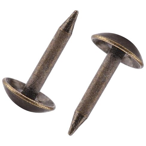 100pcs Thicken Iron Nails for Wooden Furniture Drum Door with Sturdy Material (6 * 12MM) in Saudi Arabia